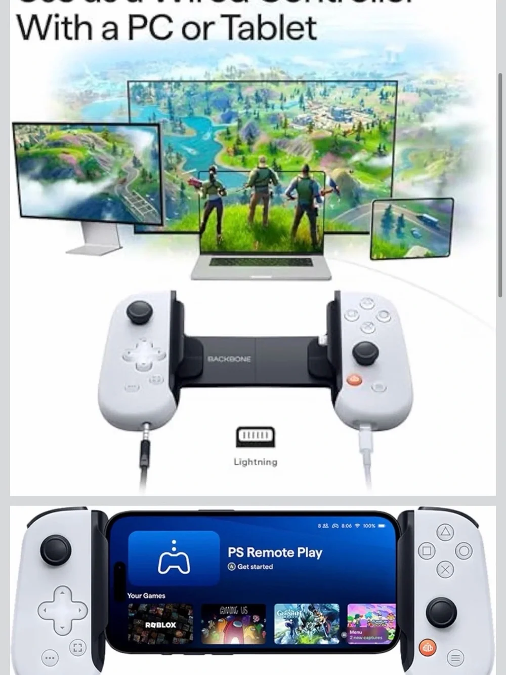 Sony backbone one